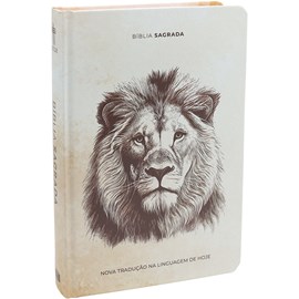 Bíblia Sagrada Leão de Judá | NTLH | Letra Normal | Capa Dura Ilustrada