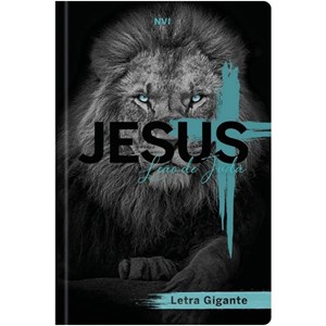 Bíblia Sagrada Leão de Judá | NVI | Letra Gigante | Capa Dura