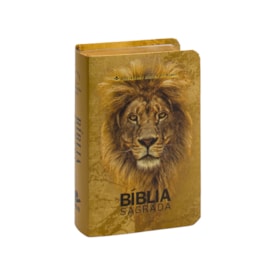 Bíblia Sagrada Leão Dourado | ARA | Edição de Bolso
