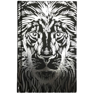 Bíblia Sagrada Leão Preto ARC | Harpa Avivada | Capa Dura laminada