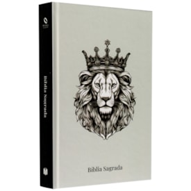 Bíblia Sagrada Leão Rei | NAA | Letra Normal | Capa Dura