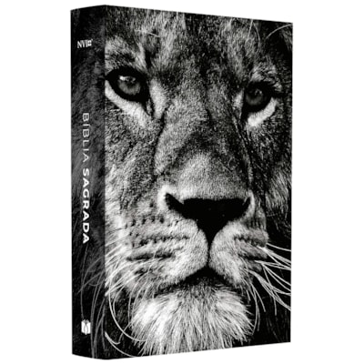 Bíblia Sagrada Leão Yahweh | NVI | Letra Grande | Capa Dura