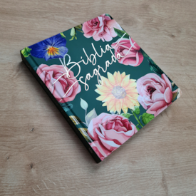 Segunda imagem do produto Bíblia Sagrada Leia e Anote | NVT | Letra Normal | Capa Dura Encanto da Tarde