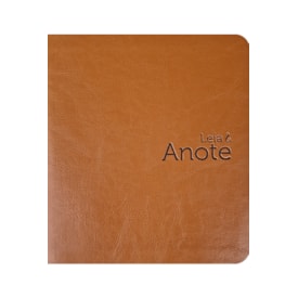 Bíblia Sagrada Leia e Anote | NVT | Letra Normal | Capa Luxo Laranja