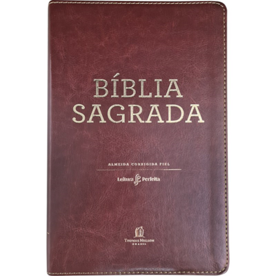 Segunda imagem do produto Bíblia Sagrada | Leitura Perfeita | ACF | Marrom Flexível