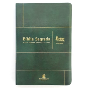 Bíblia Sagrada - Leitura Perfeita | Letra Grande | NVI | Capa Verde