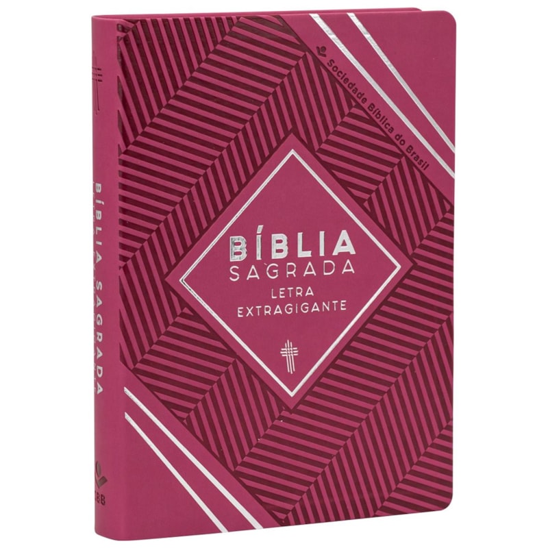 Bíblia Sagrada Letra Extragigante Ntlh Capa Luxo Pink