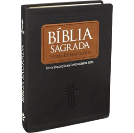Bíblia Sagrada | Letra ExtraGigante | NTLH | Marrom Luxo | c/ Índice