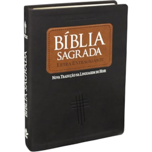Bíblia Sagrada | Letra ExtraGigante | NTLH | Marrom Luxo | c/ Índice