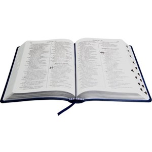 Bíblia Sagrada | Letra Gigante | ARA | Capa Azul Luxo | c/ Índice