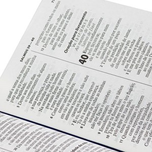 Bíblia Sagrada | Letra Gigante | ARA | Capa Azul Luxo | c/ Índice