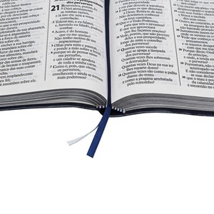 Bíblia Sagrada | Letra Gigante | ARA | Capa Azul Nobre | c/ Índice