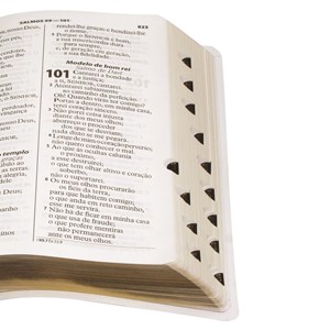 Bíblia Sagrada | Letra Gigante | ARA | Capa Branca Luxo | c/ Índice