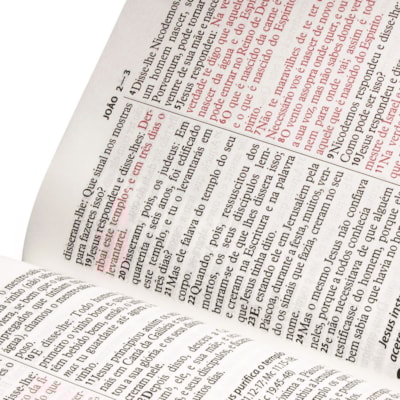 Segunda imagem do produto Bíblia Sagrada | Letra Gigante | ARC | Capa Couro Púrpura Nobre Luxo | c/ Índice