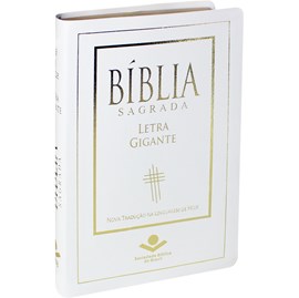 Bíblia Sagrada | Letra Gigante | NTLH | Capa Branca Luxo