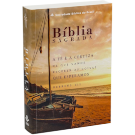 Segunda imagem do produto Bíblia Sagrada | Letra Gigante | NTLH | Capa Brochura Hebreus