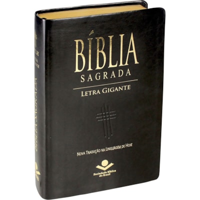 Bíblia Sagrada | Letra Gigante | NTLH | Capa Preta Nobre