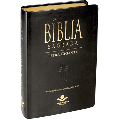 Bíblia Sagrada | Letra Gigante | NTLH | Capa Preta Nobre | c/ Índice