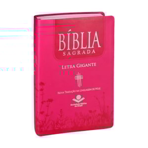 Bíblia Sagrada Letra Gigante | NTLH | Com Índice Pink