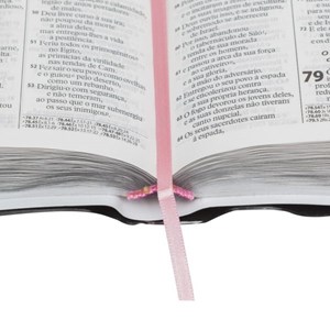Bíblia Sagrada | Letra Grande | ARA | Capa Couro Branca