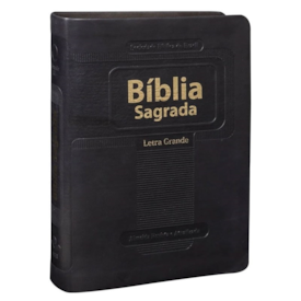 Segunda imagem do produto Bíblia Sagrada | Letra Grande | ARA | Capa Preta