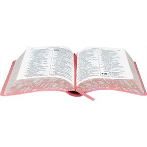 Bíblia Sagrada | Letra Grande | ARA | Capa Rosa Florida