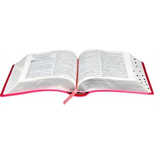 Bíblia Sagrada | Letra Grande | ARC | Capa Pink Popular | c/ Índice