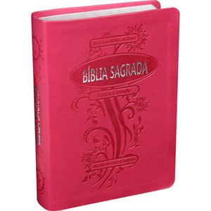 Bíblia Sagrada | Letra Grande | ARC | Capa Pink Popular | c/ Índice
