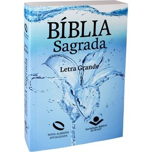 Bíblia Sagrada | Letra Grande | NAA | Capa Águas Semi-flexível