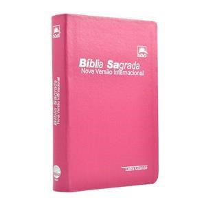 Bíblia Sagrada | Letra Grande | NVI | Luxo Rosa