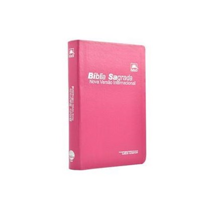 Bíblia Sagrada | Letra Grande | NVI | Luxo Rosa