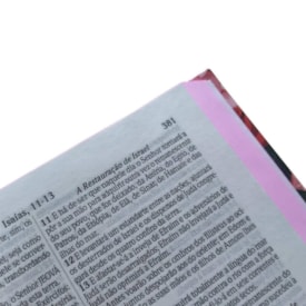 Segunda imagem do produto Bíblia Sagrada Letra Jumbo | ARC | Capa Dura Floral Rosa