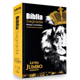 Bíblia Sagrada Letra Jumbo | ARC | Capa Dura Leão Rei