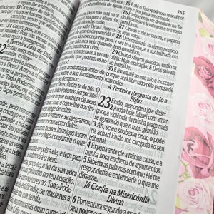 Bíblia Sagrada Letra Jumbo | ARC | Capa Dura Rosa Geométrica
