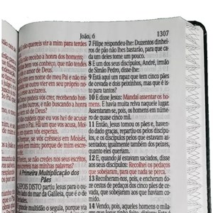 Bíblia Sagrada Letra Jumbo | ARC | Capa Luxo Arabesco Marrom