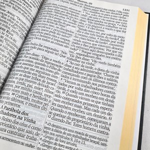 Bíblia Sagrada Letra Jumbo | NVI | Capa Dura Victoriana