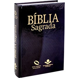 Bíblia Sagrada | Letra Maior | NAA | Capa Dura Preta