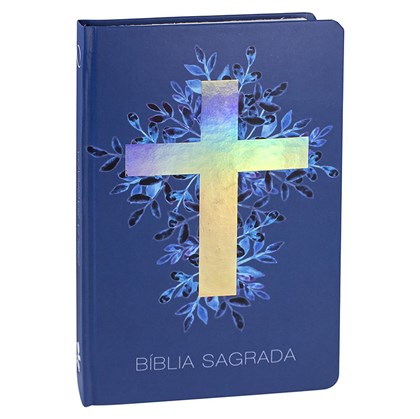 Bíblia Sagrada  | Letra Normal | ARA | Capa Dura Cruz Luz