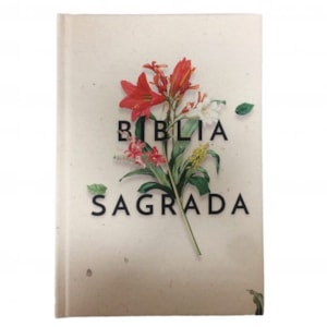 Segunda imagem do produto Bíblia Sagrada | Letra Normal | NAA | Flores Lírios