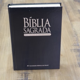 Segunda imagem do produto Bíblia Sagrada | Letra Normal | NTLH | Capa Preta