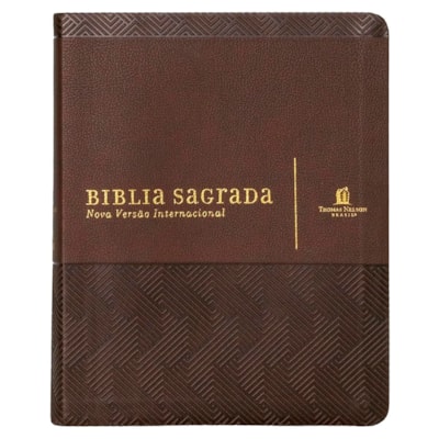 Segunda imagem do produto Bíblia Sagrada | Letra Normal | NVI | Espaço Anotações | Capa Marrom