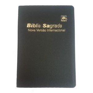 Bíblia Sagrada | Letra Normal | NVI | Preta Luxo
