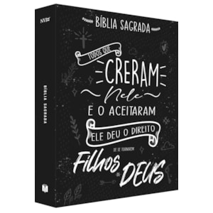 Bíblia Sagrada Lettering | NVI | Capa Dura com Espaço para Anotações