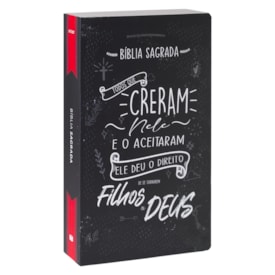 Bíblia Sagrada Lettering | NVI | Letra Normal | Capa Brochura