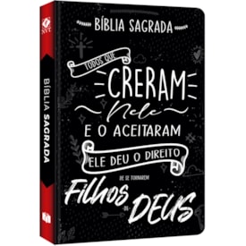 Bíblia Sagrada Lettering | NVT | Letra Normal |Flexível Soft Touch