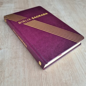 Segunda imagem do produto Bíblia Sagrada Linhas Douradas | NAA | Letra Normal | Capa Dura