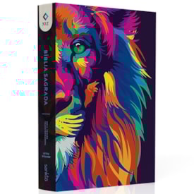 Bíblia Sagrada Lion Colors | NVT | Letra Grande | Capa Dura