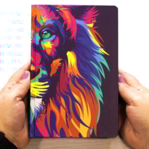 Segunda imagem do produto Bíblia Sagrada Lion Colors | NVT | Letra Grande | Capa Dura