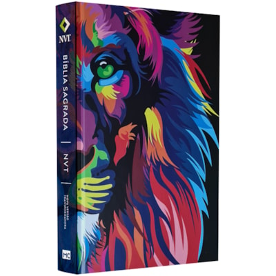 Bíblia Sagrada Lion Colors | NVT | Letra Normal | Capa Dura