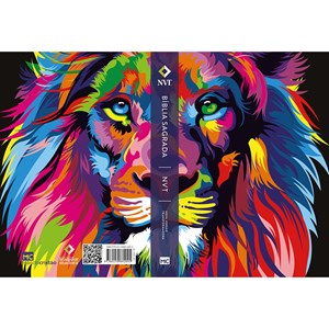 Bíblia Sagrada Lion Colors | NVT | Letra Normal | Capa Dura